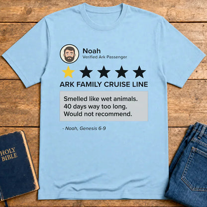 Ark Family Cruise Line T-Shirt - Light Blue