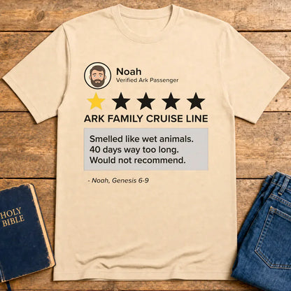 Ark Family Cruise Line T-Shirt - Natural