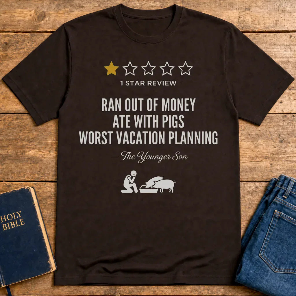Worst Vacation Ever T-Shirt - Dark Chocolate