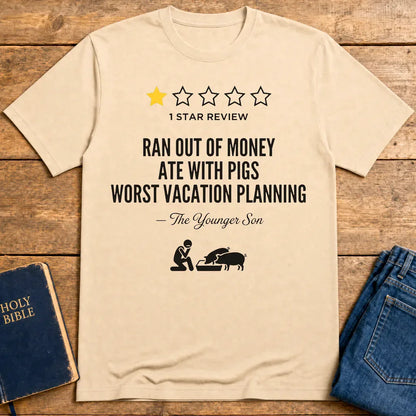 Worst Vacation Ever T-Shirt - Natural