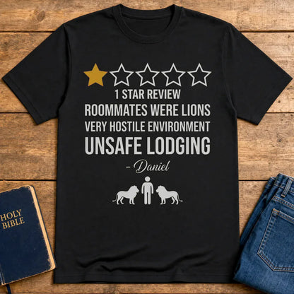 Daniel's 1-Star Review T-Shirt - Black