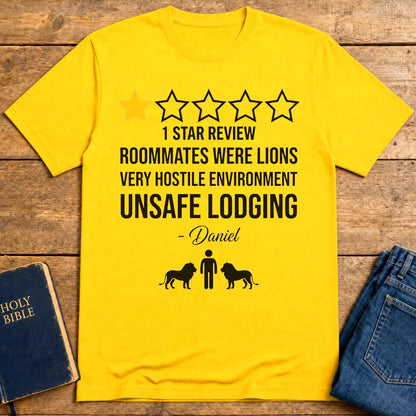 Daniel's 1-Star Review T-Shirt - Daisy