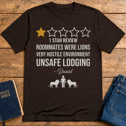 Daniel's 1-Star Review T-Shirt - Dark Chocolate