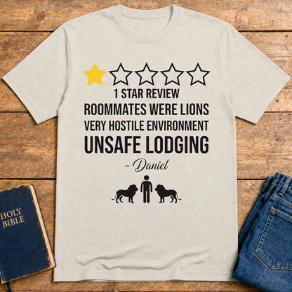 Daniel's 1-Star Review T-Shirt - Ice Grey