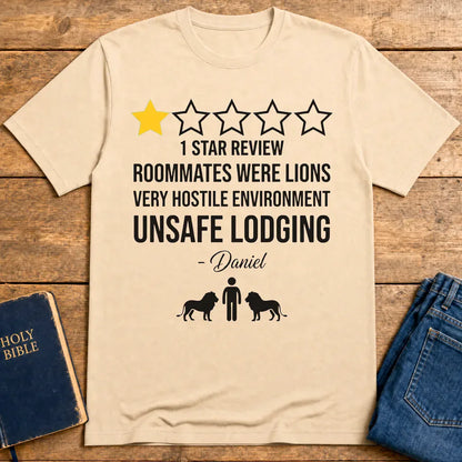 Daniel's 1-Star Review T-Shirt - Natural