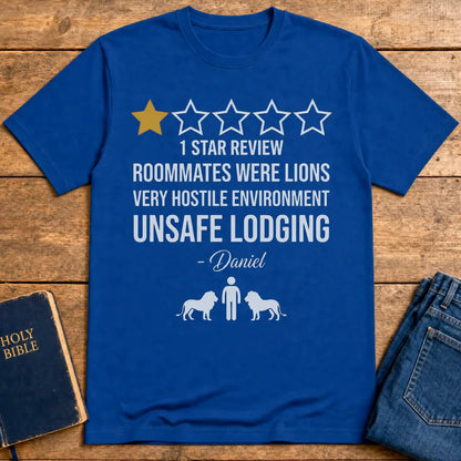 Daniel's 1-Star Review T-Shirt - Royal