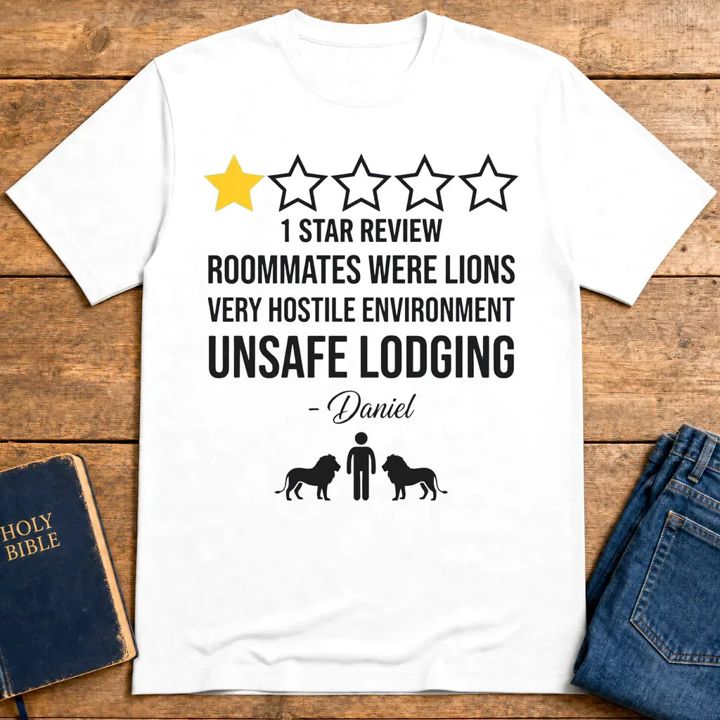 Daniel's 1-Star Review T-Shirt - White