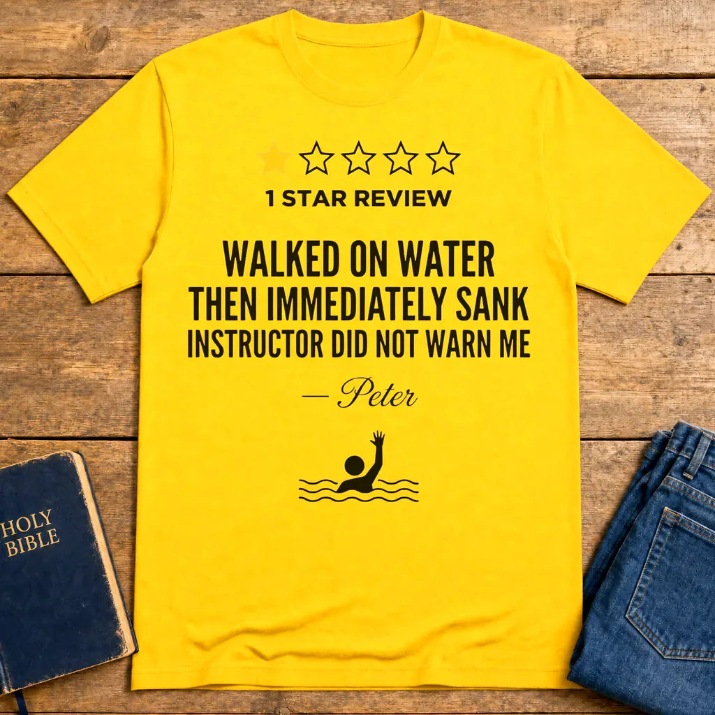 One Star Miracle Review T-Shirt - Daisy