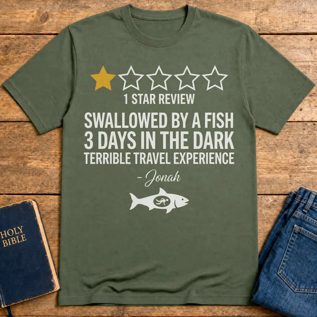 One Star Jonah T-Shirt - Military Green