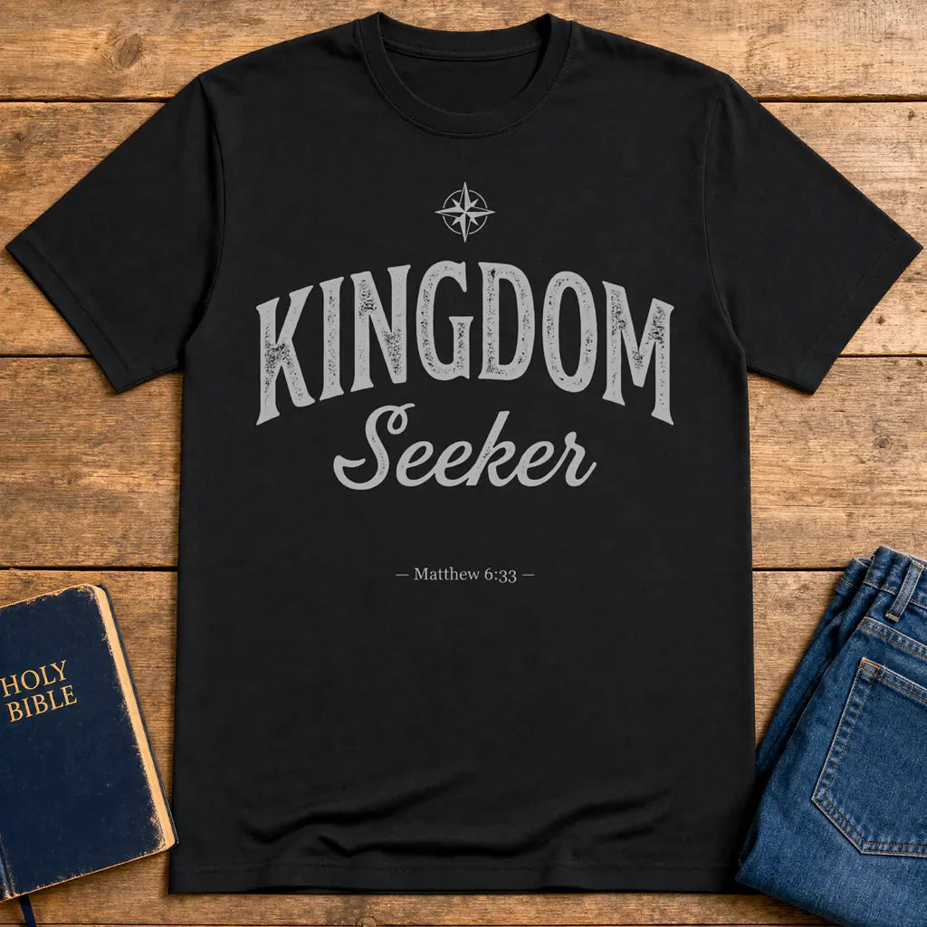 Kingdom Seeker T-Shirt - Black
