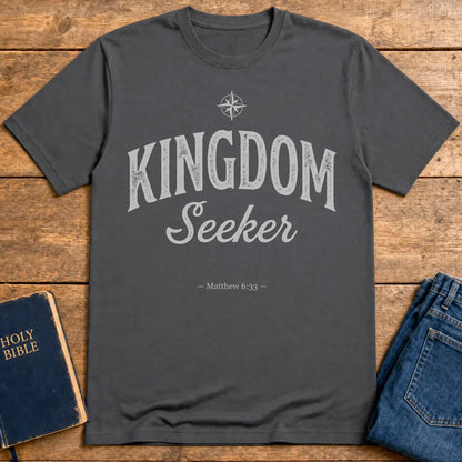 Kingdom Seeker T-Shirt - Charcoal
