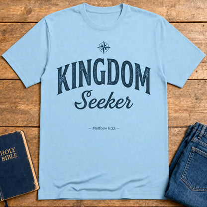 Kingdom Seeker T-Shirt - Light Blue