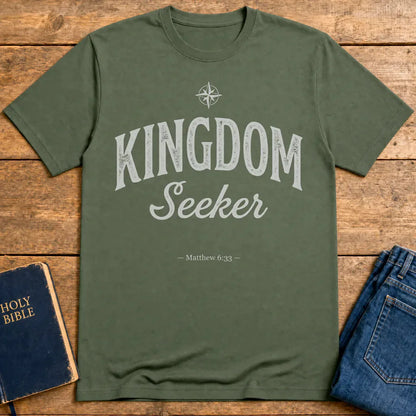 Kingdom Seeker T-Shirt - Military Green