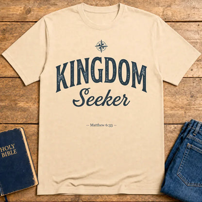 Kingdom Seeker T-Shirt - Natural