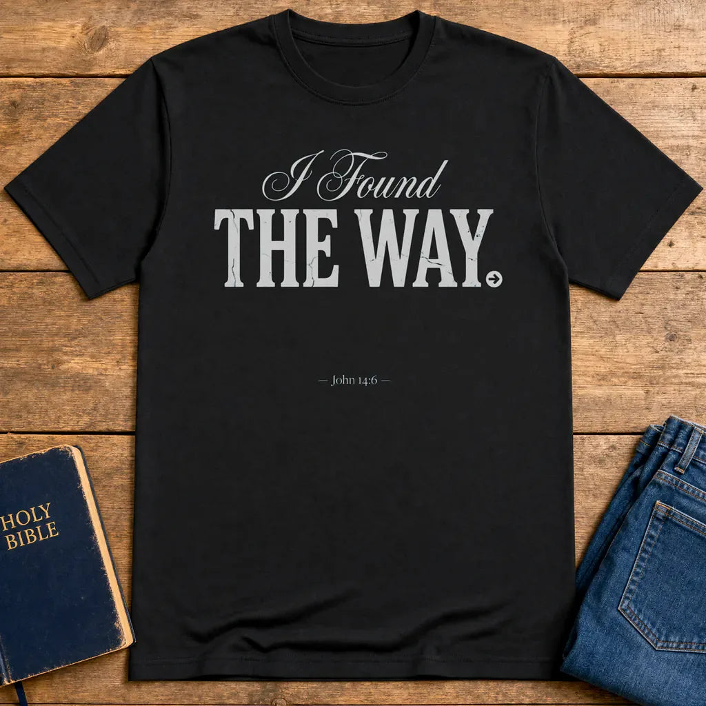 I Found The Way T-Shirt - Black