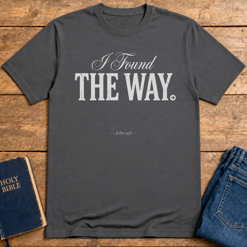 I Found The Way T-Shirt - Charcoal