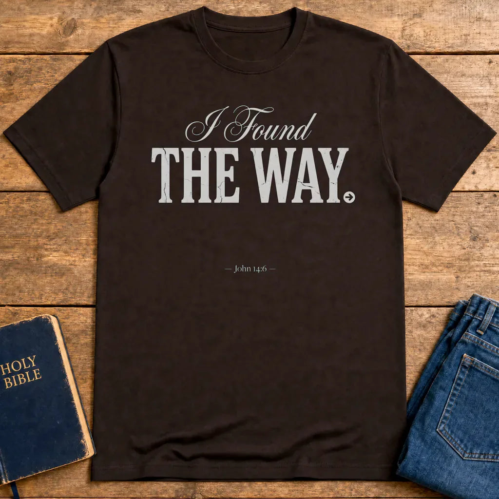 I Found The Way T-Shirt - Dark Chocolate