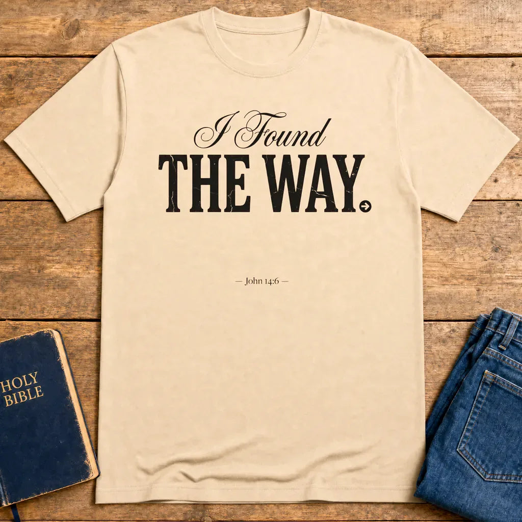 I Found The Way T-Shirt - Natural
