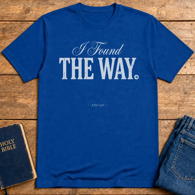 I Found The Way T-Shirt - Royal