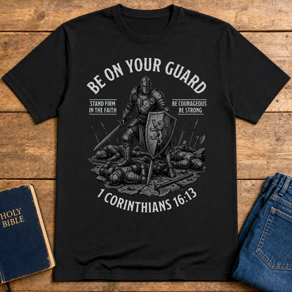 Stand Firm In The Faith T-Shirt - Black