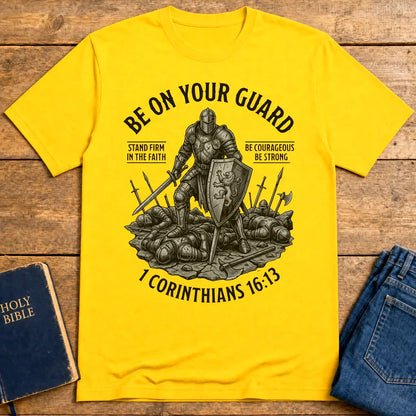 Stand Firm In The Faith T-Shirt - Daisy