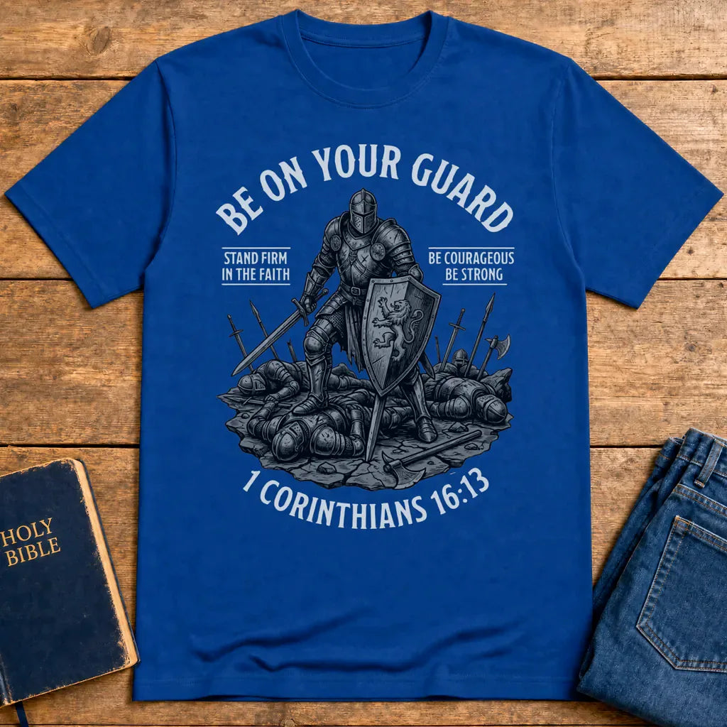 Stand Firm In The Faith T-Shirt - Royal