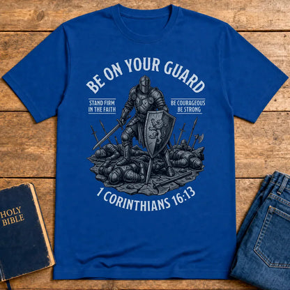 Stand Firm In The Faith T-Shirt - Royal