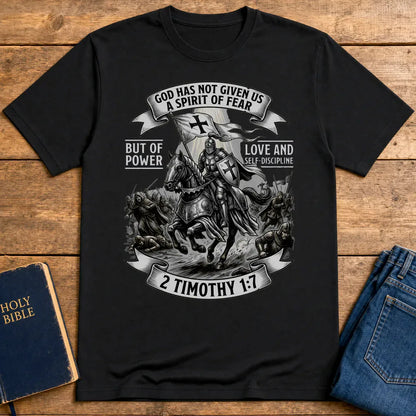 Spirit of Power Warrior T-Shirt - Black