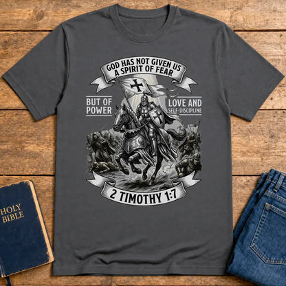 Spirit of Power Warrior T-Shirt - Charcoal