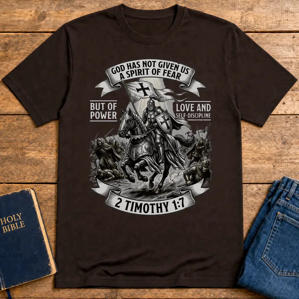 Spirit of Power Warrior T-Shirt - Dark Chocolate