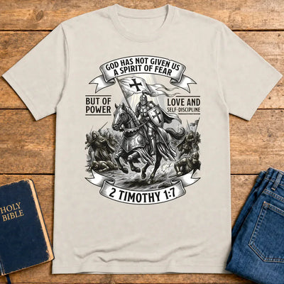 Spirit of Power Warrior T-Shirt - Ice Grey