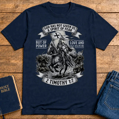 Spirit of Power Warrior T-Shirt - Navy