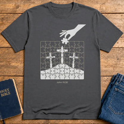 It's Finished T-Shirt - Charcoal