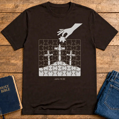 It's Finished T-Shirt - Dark Chocolate
