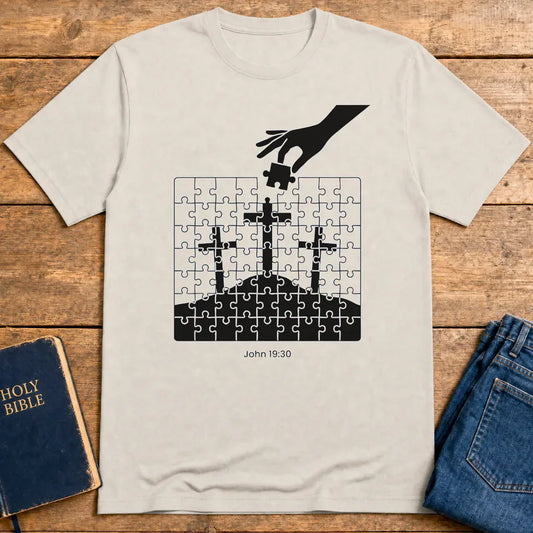 It's Finished T-Shirt - Ice Grey