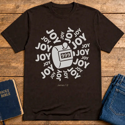 Count It All Joy T-Shirt - Dark Chocolate