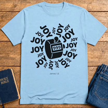 Count It All Joy T-Shirt - Light Blue