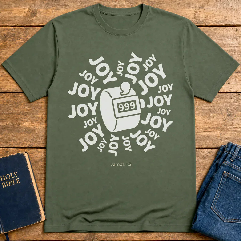 Count It All Joy T-Shirt - Military Green