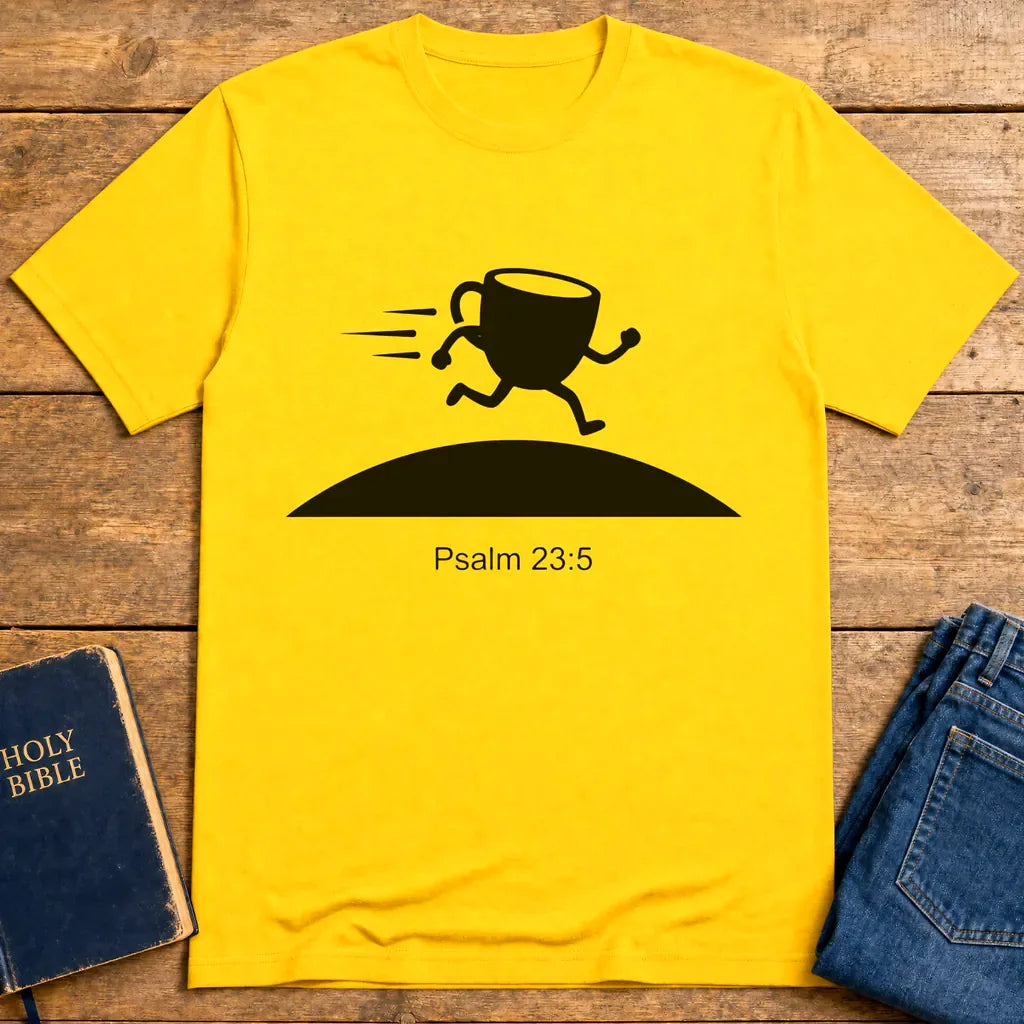 Overflowing Blessings Run T-Shirt - Daisy