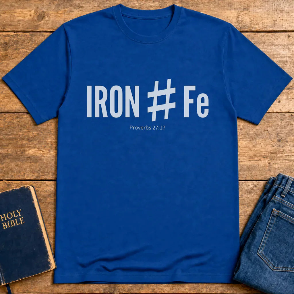 Iron Sharpens Iron T-Shirt - Royal