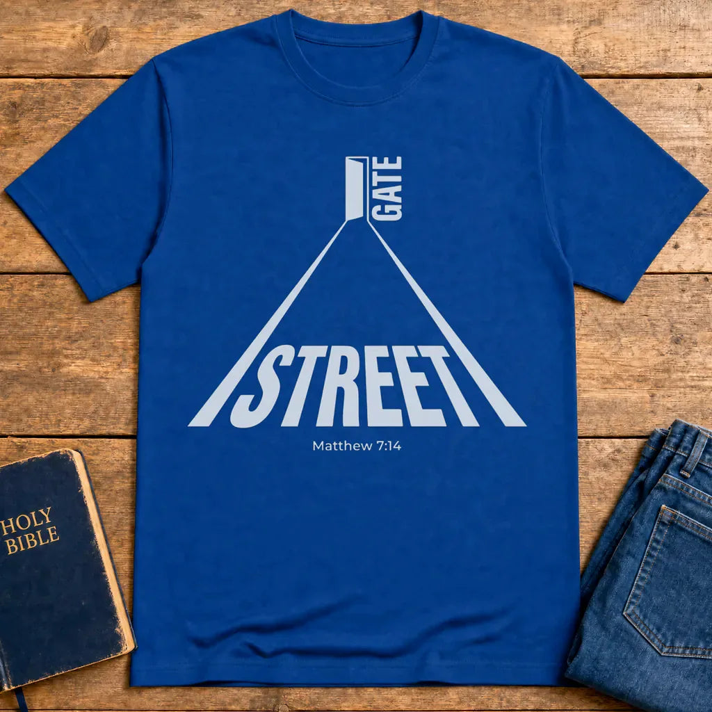 Narrow Gate Street T-Shirt - Royal