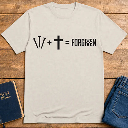 Forgiven Equation T-Shirt - Ice Grey