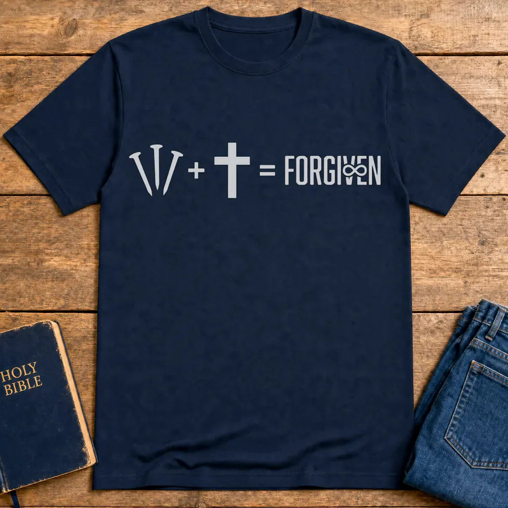 Forgiven Equation T-Shirt - Navy