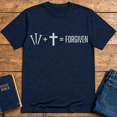 Forgiven Equation T-Shirt - Navy