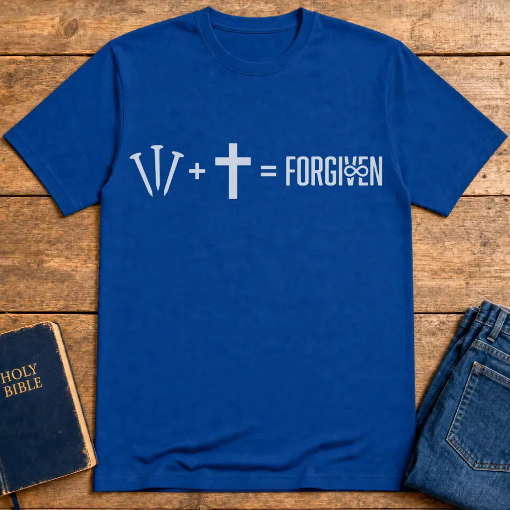 Forgiven Equation T-Shirt - Royal