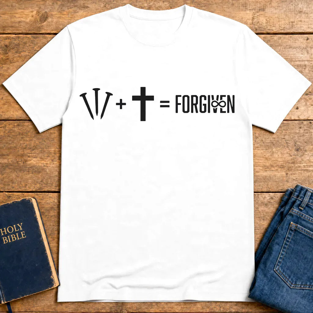 Forgiven Equation T-Shirt - White