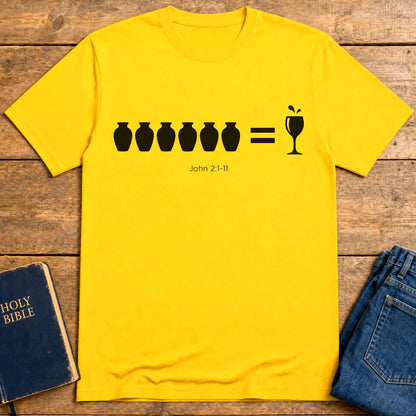 Water-to-Wine Miracle T-Shirt - Daisy