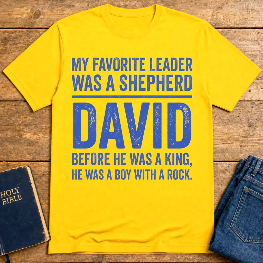 Shepherd Leader David T-Shirt - Daisy