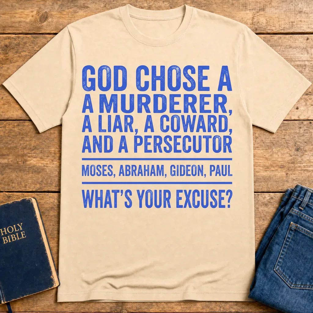 God Chose Ordinary People T‑Shirt - Natural