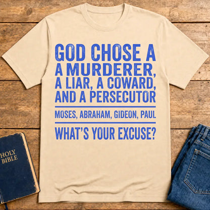 God Chose Ordinary People T‑Shirt - Natural
